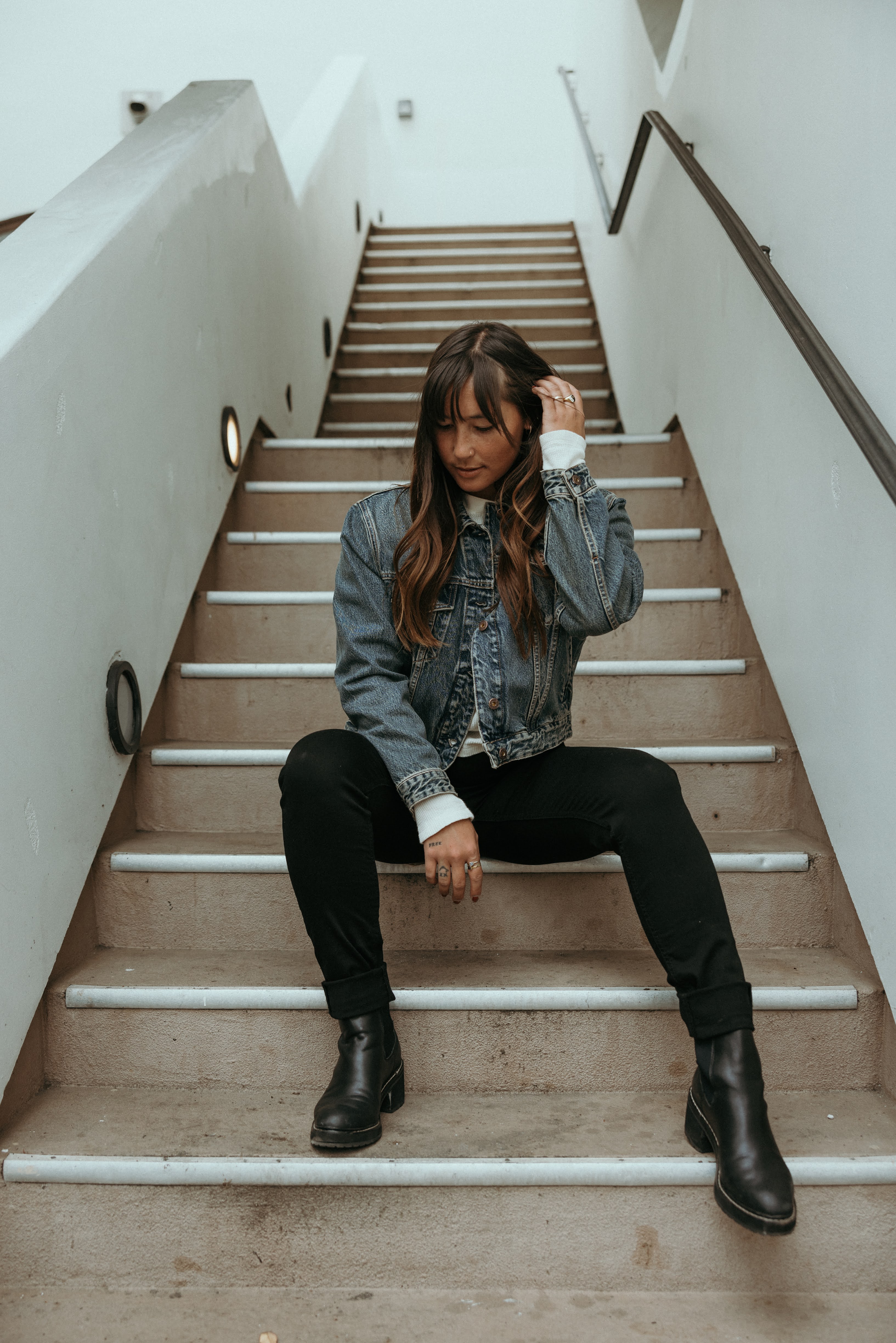 Nudie Jeans Women - Elina Denim Jacket Dark Vintage Denim - Image 6