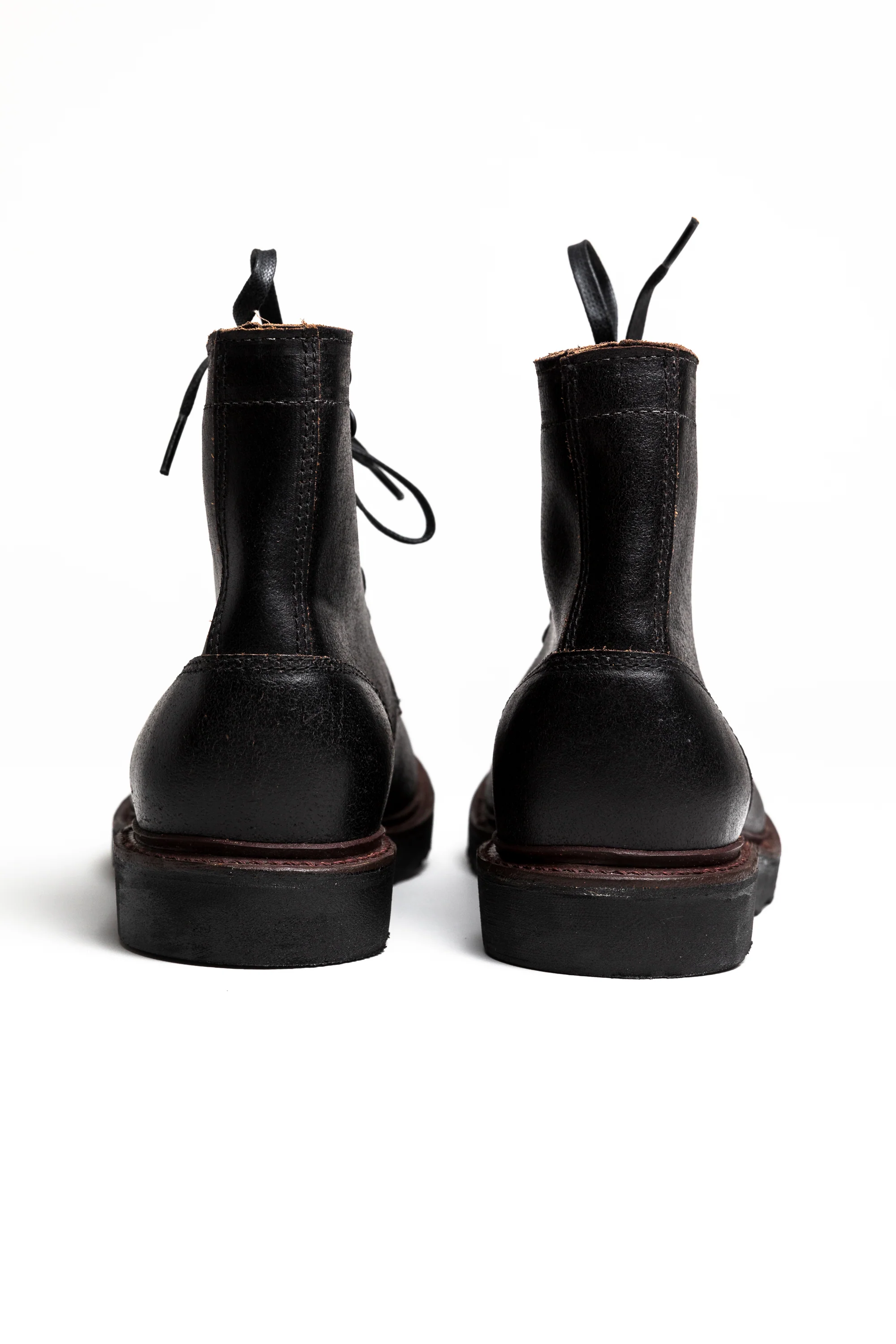 Oak Street Bootmakers x ButterScotch - Double Black Deckard Boot - Image 11