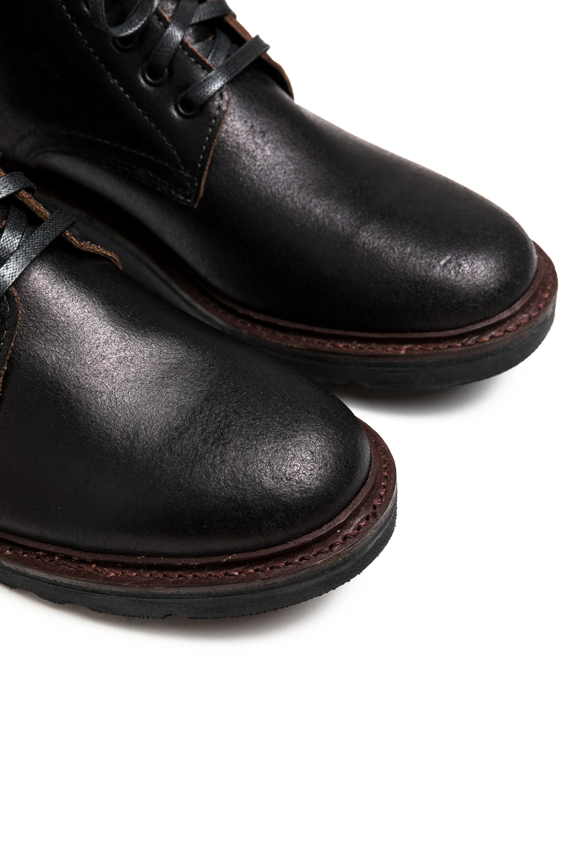 Oak Street Bootmakers x ButterScotch - Double Black Deckard Boot - Image 15