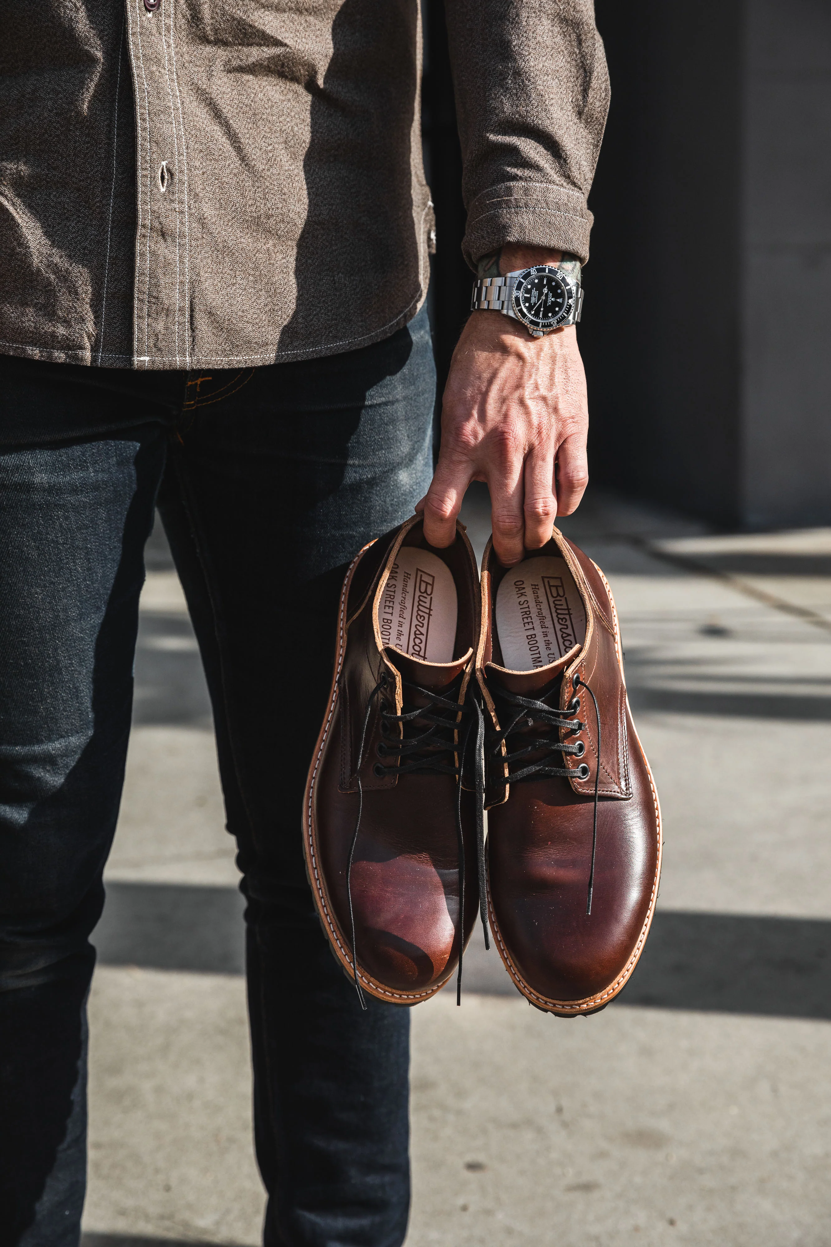 Oak Street x ButterScotch - 93 Trench Oxford - Image 3