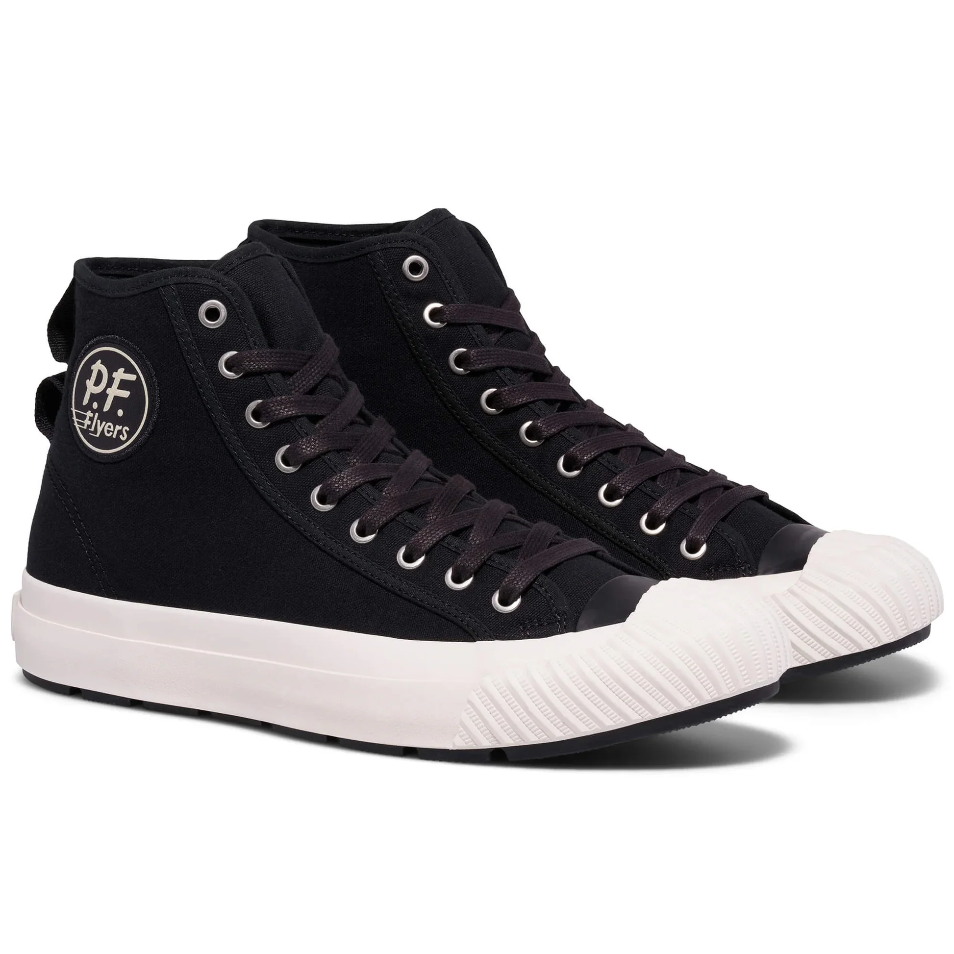 P.F. Flyers - Grounder Hi-Top - Black/Sea Salt - Image 5