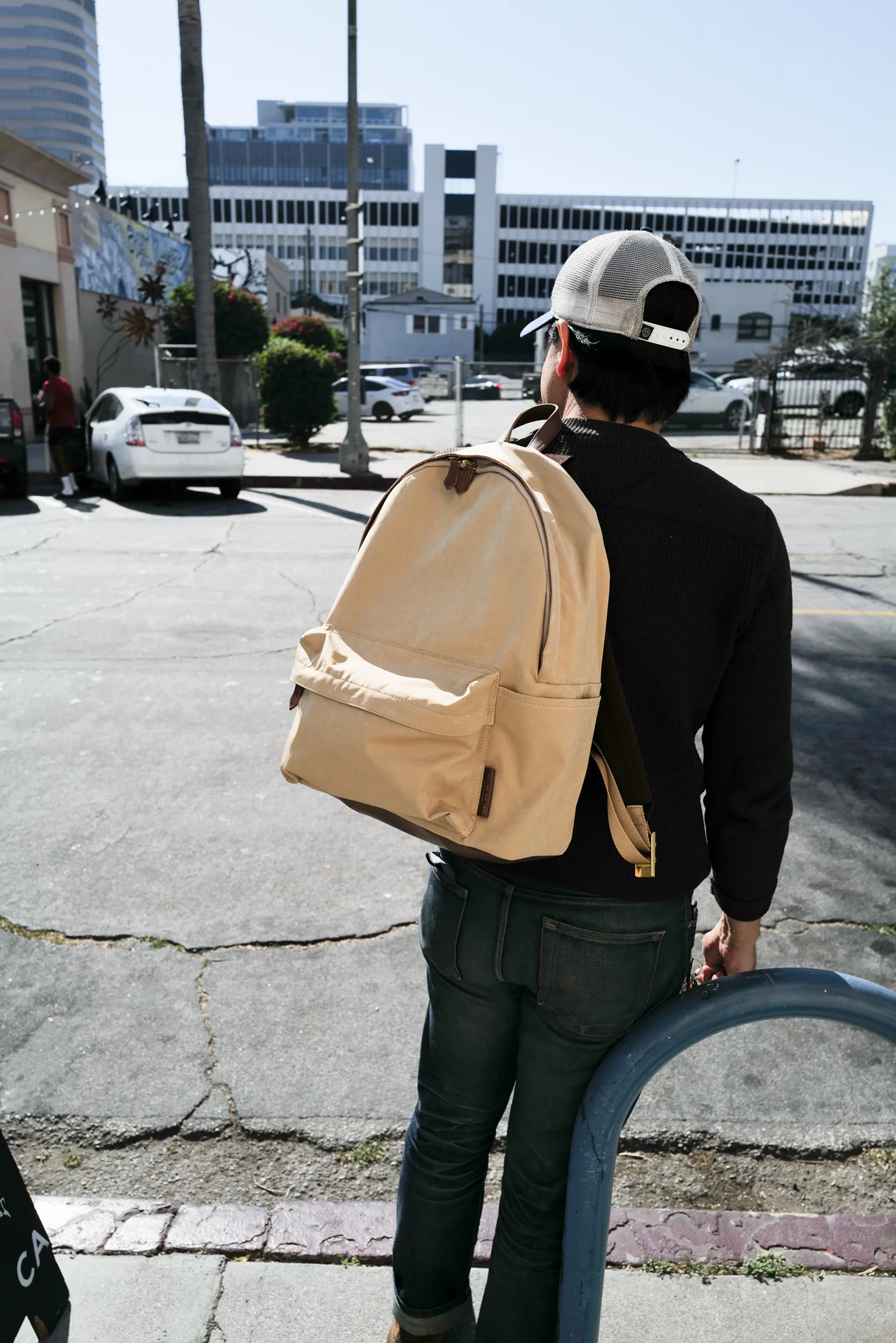 Rolling Dub Trio - Daily Back Pack - Beige - Image 13