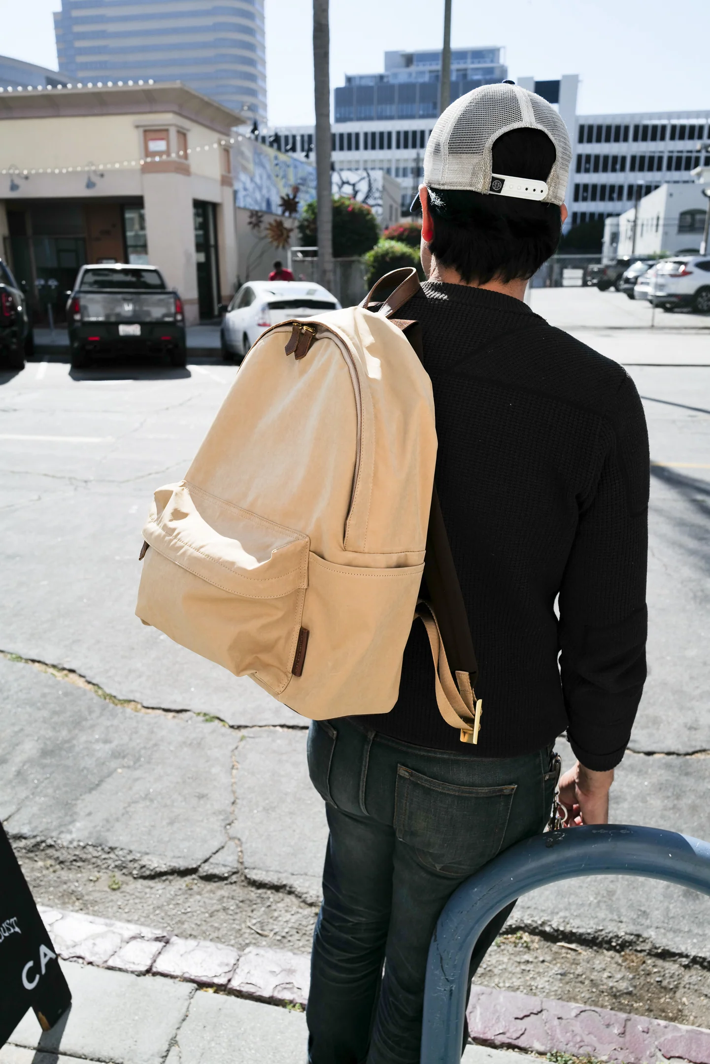 Rolling Dub Trio - Daily Back Pack - Beige - Image 15