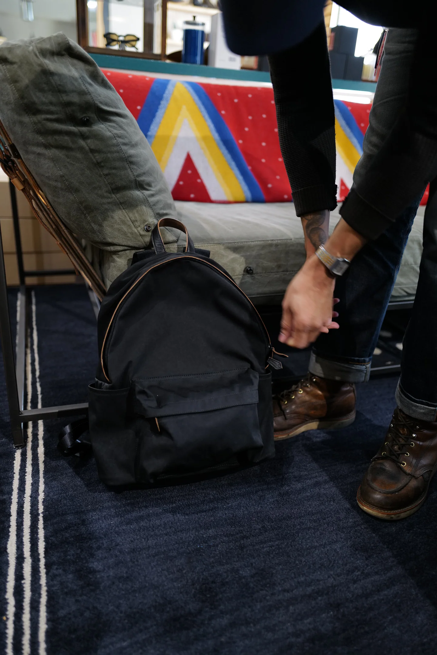 Rolling Dub Trio - Daily Back Pack - Black - Image 13