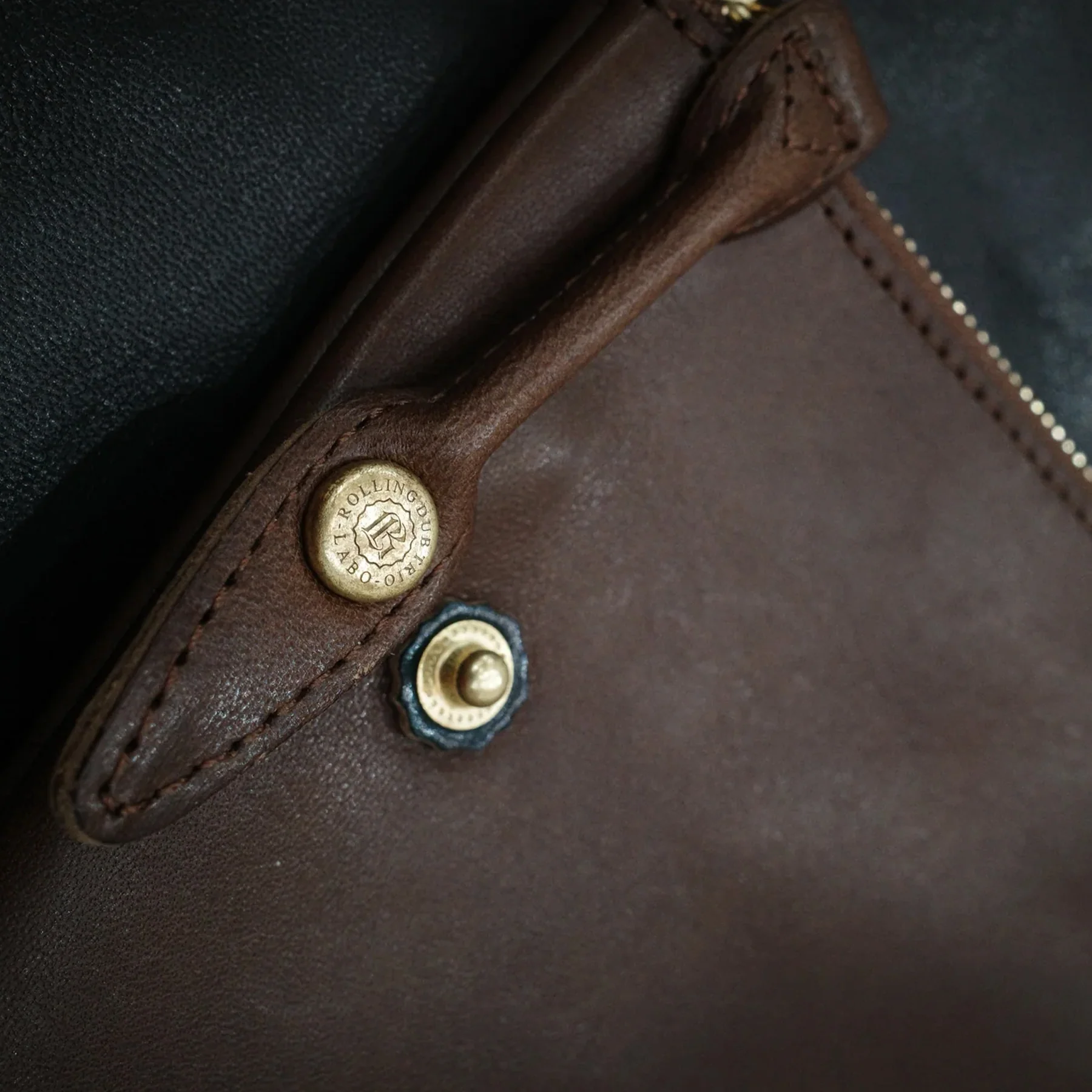 Rolling Dub Trio - Square Zip & Snap Pouch - Image 11