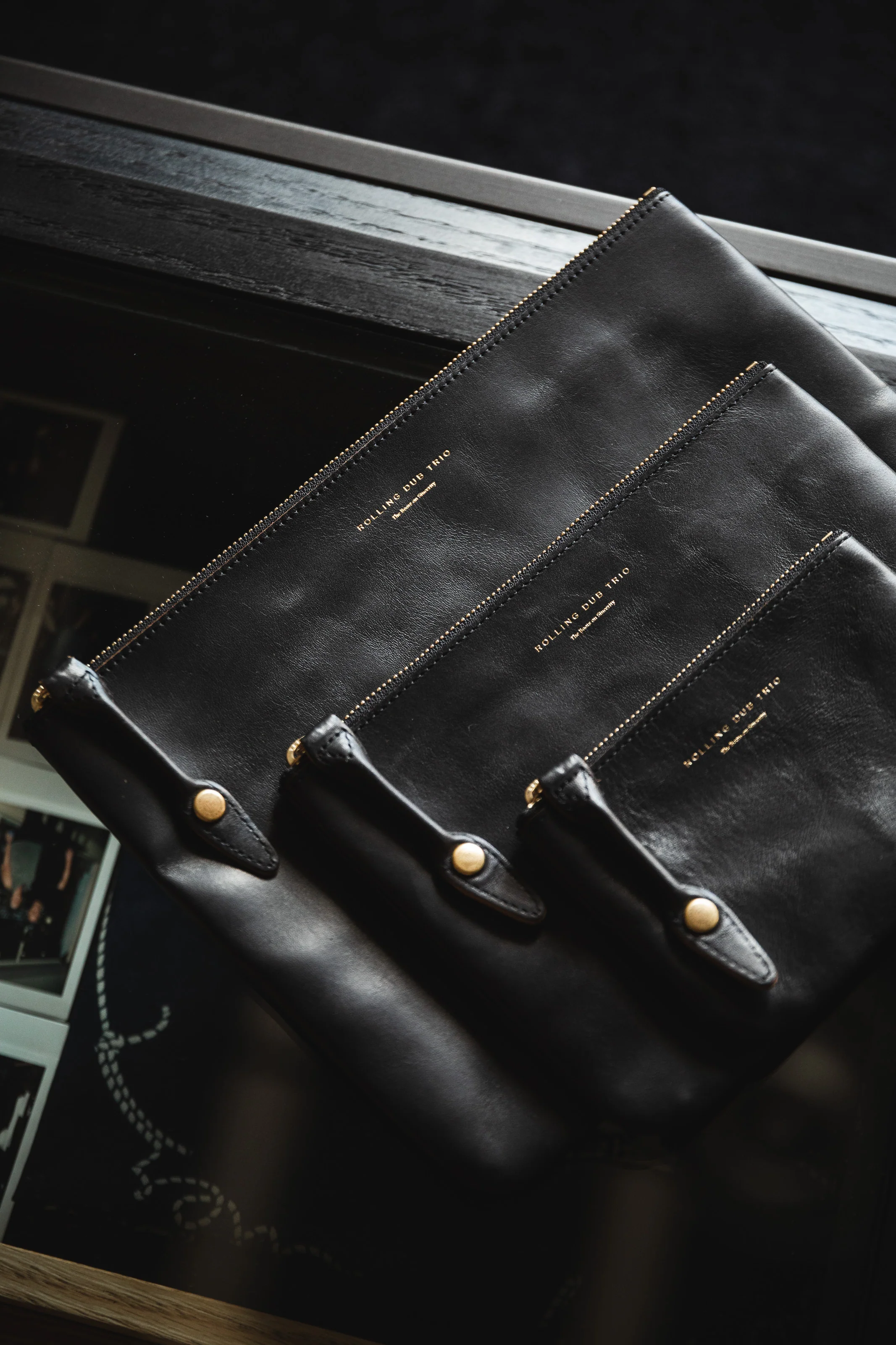 Rolling Dub Trio - Square Zip & Snap Pouch - Image 9