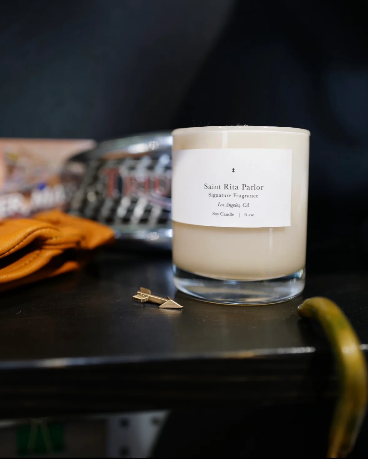 Saint Rita Parlor - Handpoured Soy Candle | Signature Fragrance - Image 2
