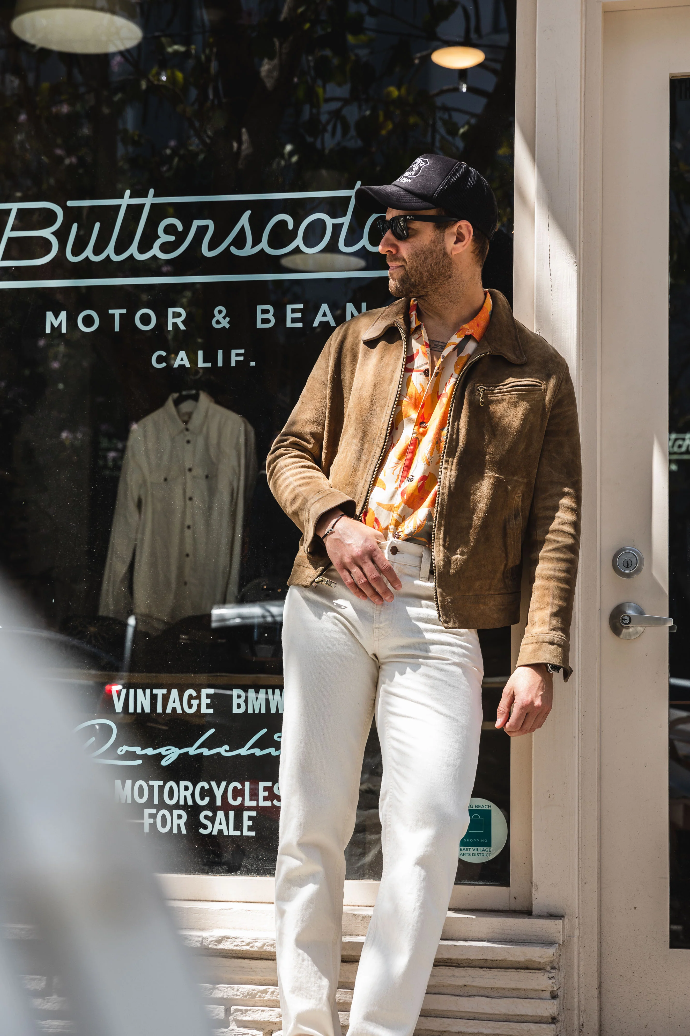 Schott NYC - 370 Duke - Unlined Rough Out Suede - Image 8