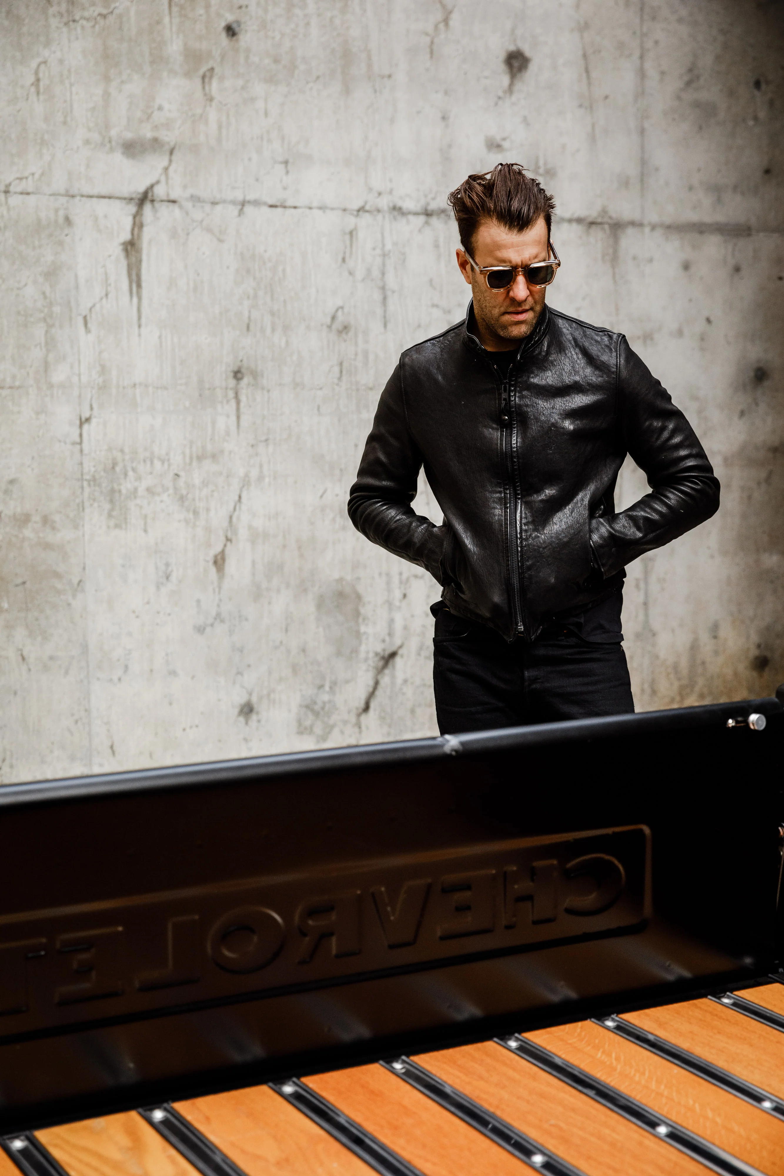 Schott N.Y.C - P234 Veg Tanned Cafe Jacket - Image 5