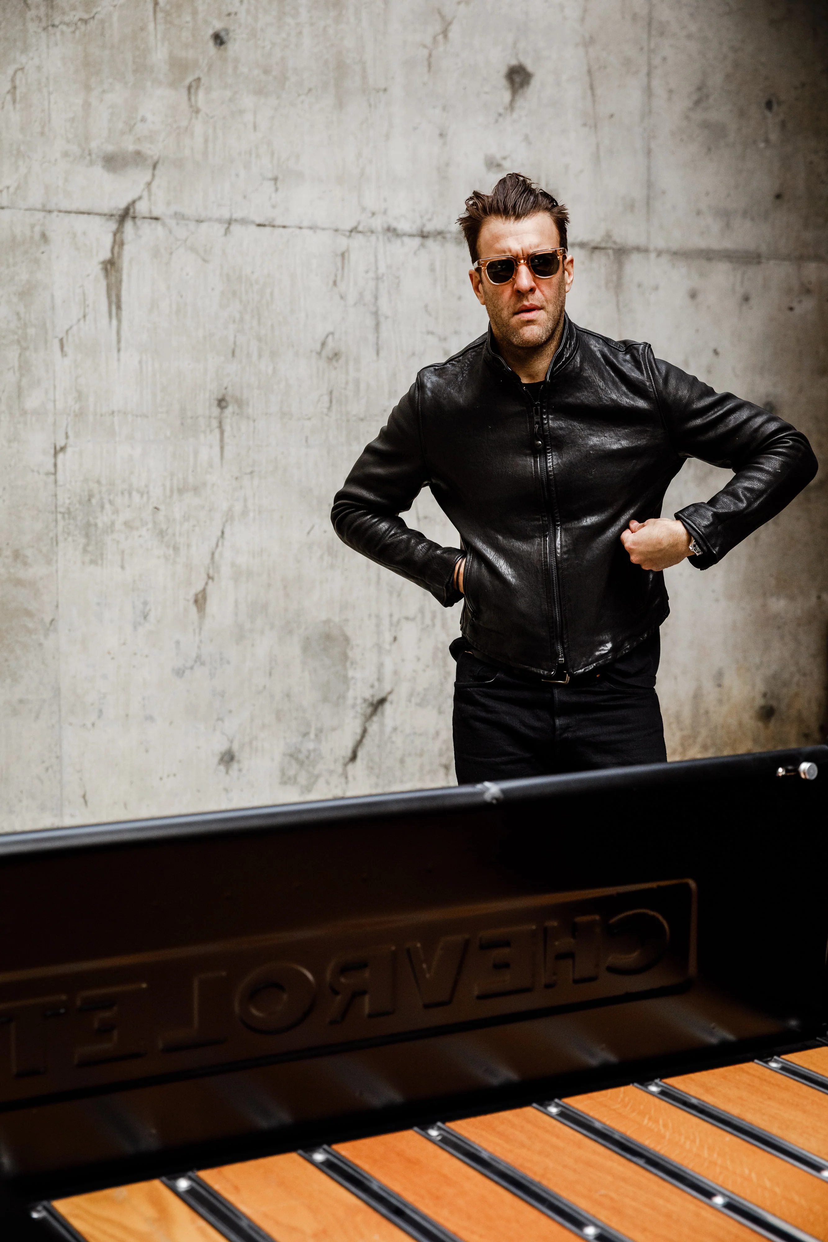 Schott N.Y.C - P234 Veg Tanned Cafe Jacket - Image 7