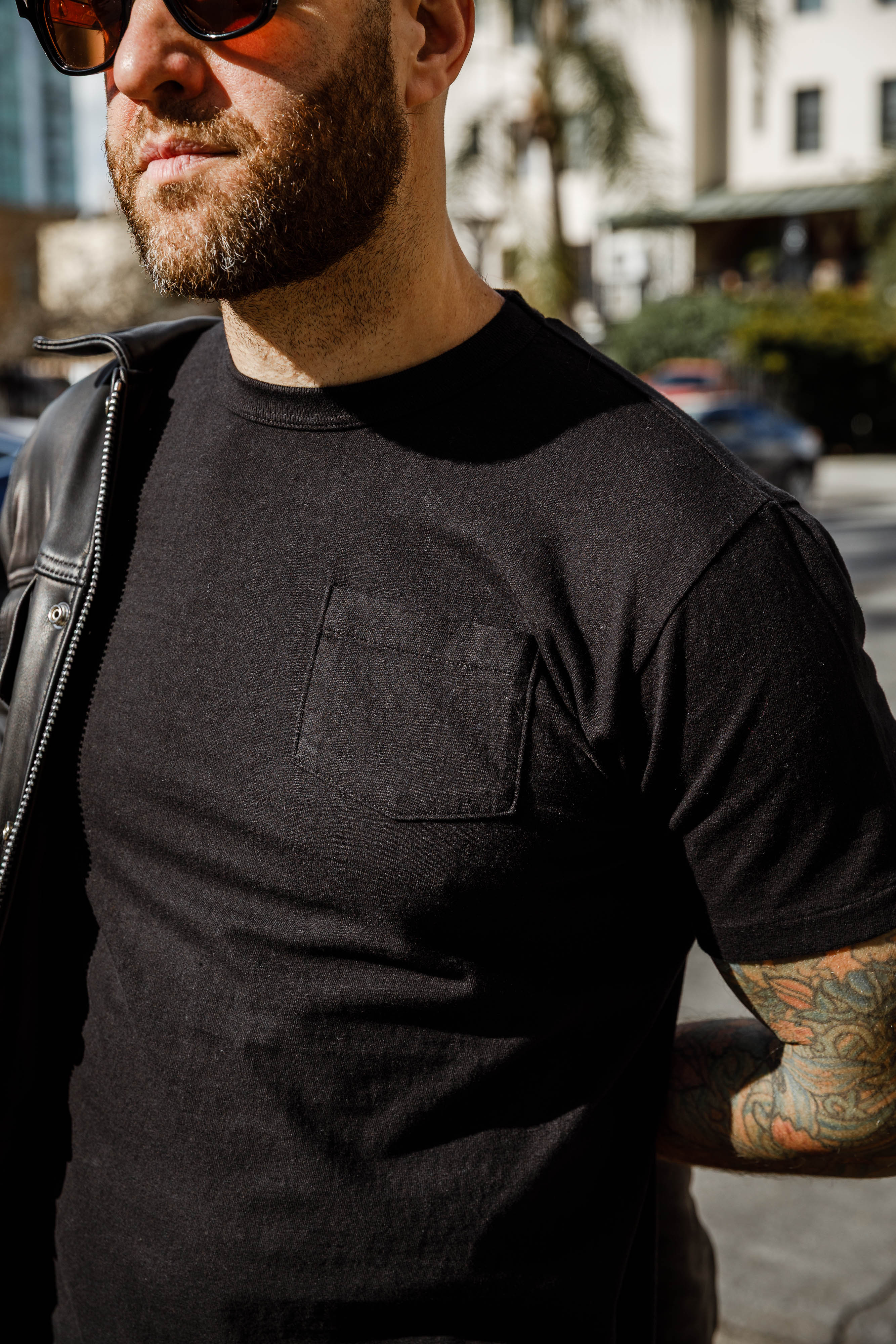 Sunray Sportswear - Hanalei Pocket T-Shirt - Anthracite - Image 3