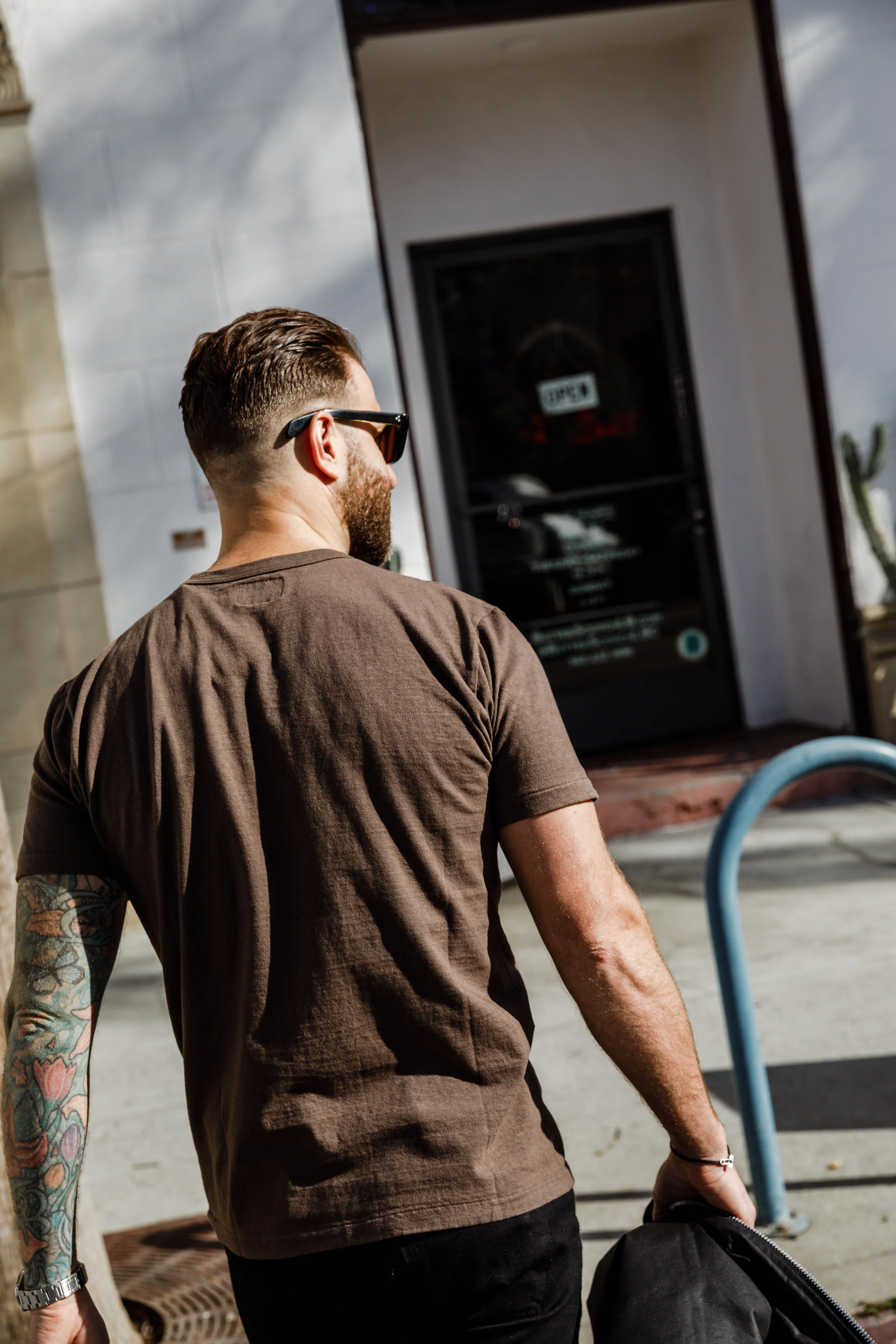 Sunray Sportswear - Haleiwa S/S T-Shirt - Turkish Coffee - Image 3
