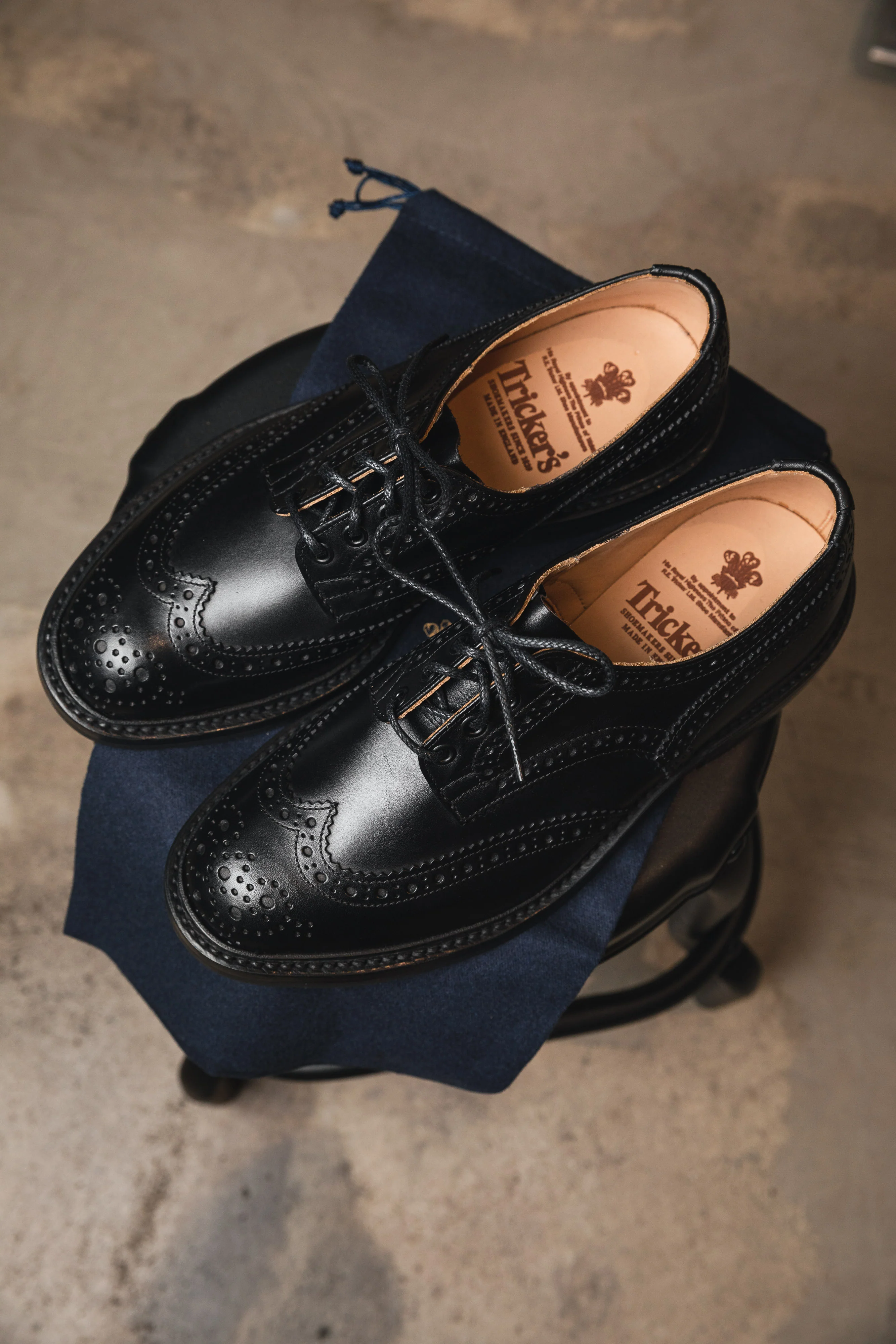 Trickers - Bourton Country Shoe - Black Box Calf - Image 3