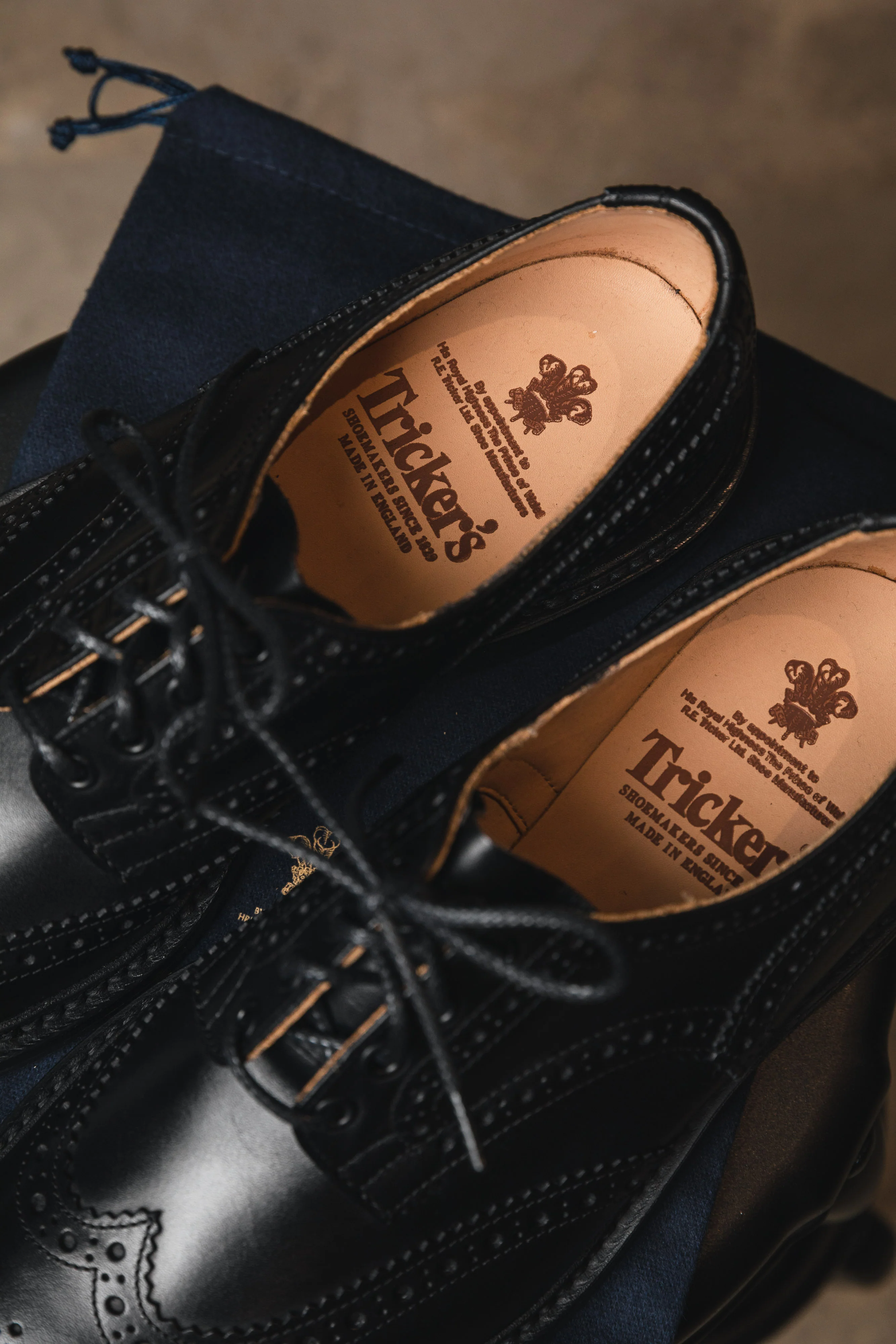 Trickers - Bourton Country Shoe - Black Box Calf - Image 5