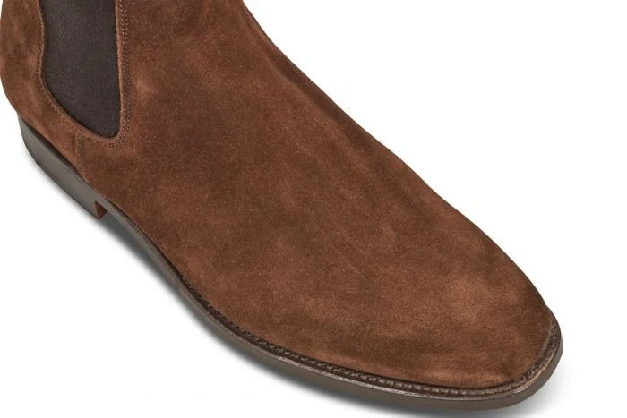 Trickers - Lambourn Chelsea Boot - Chocolate Repello Suede - Image 5