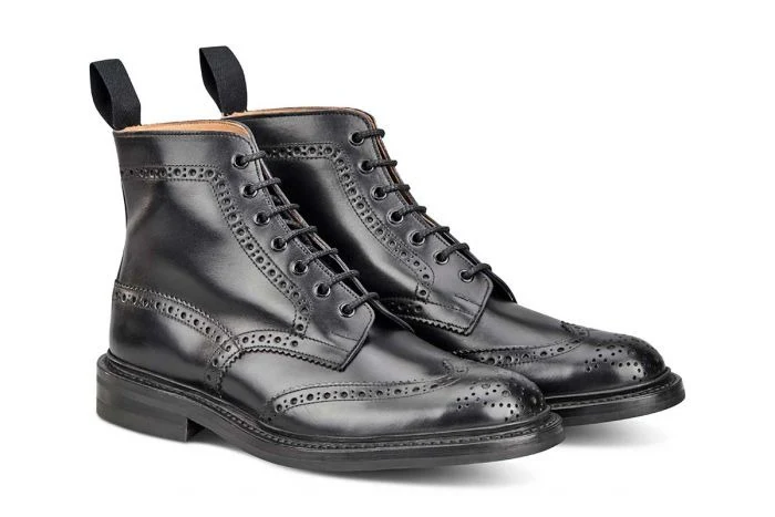 Trickers - Stow Country Boot - Black Box Calf - Image 5