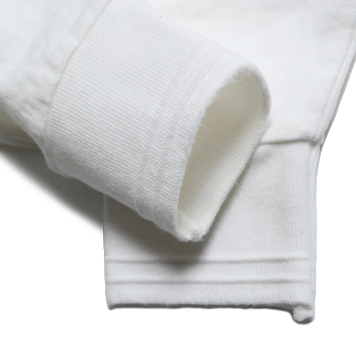 Trophy Clothing - L/S Loop Wheel Pocket Tee - White - Image 4