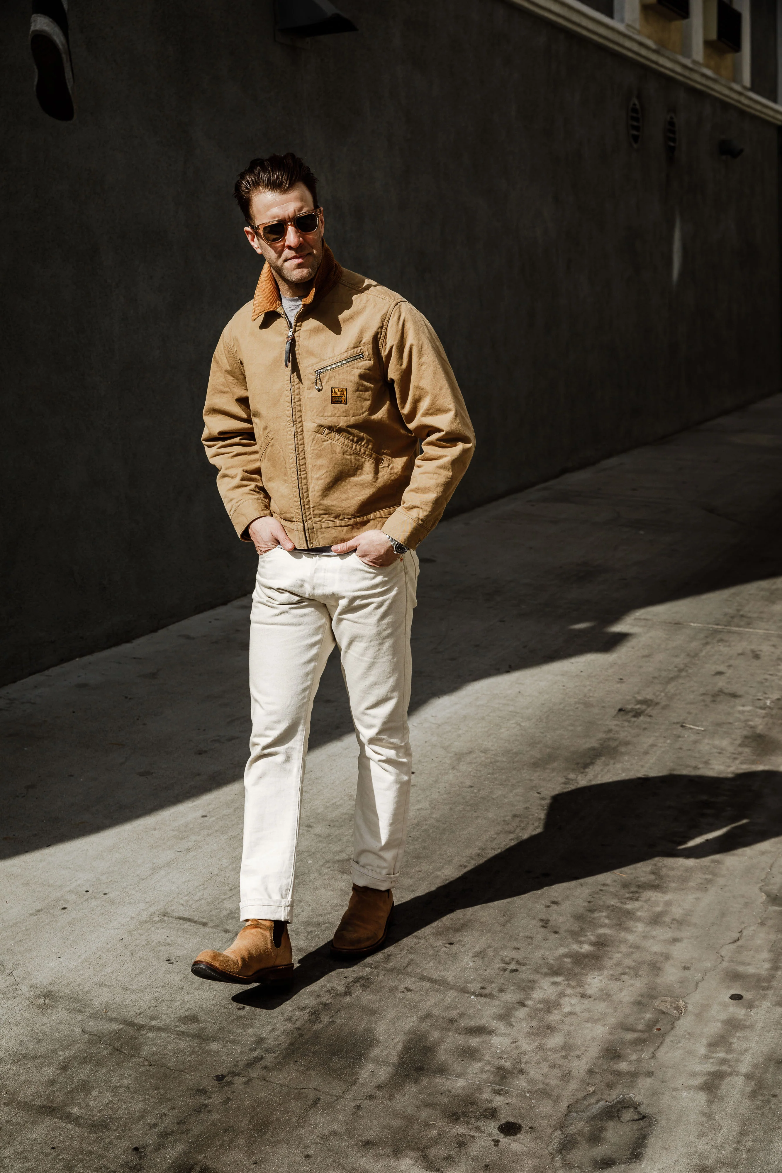 Trophy Clothing - Storm Jacket - Beige - Image 3