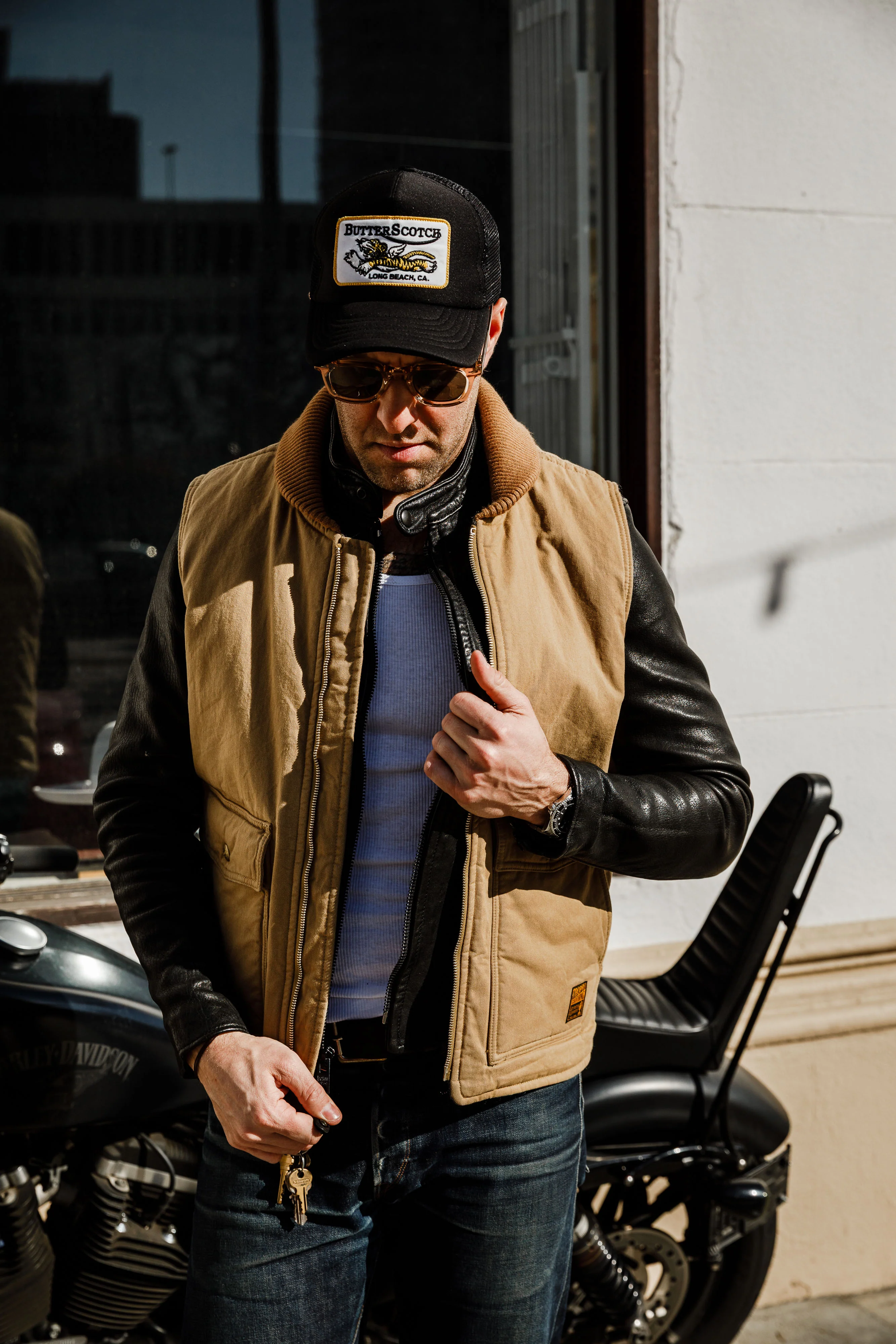 Trophy Clothing - Storm Vest - Beige - Image 5