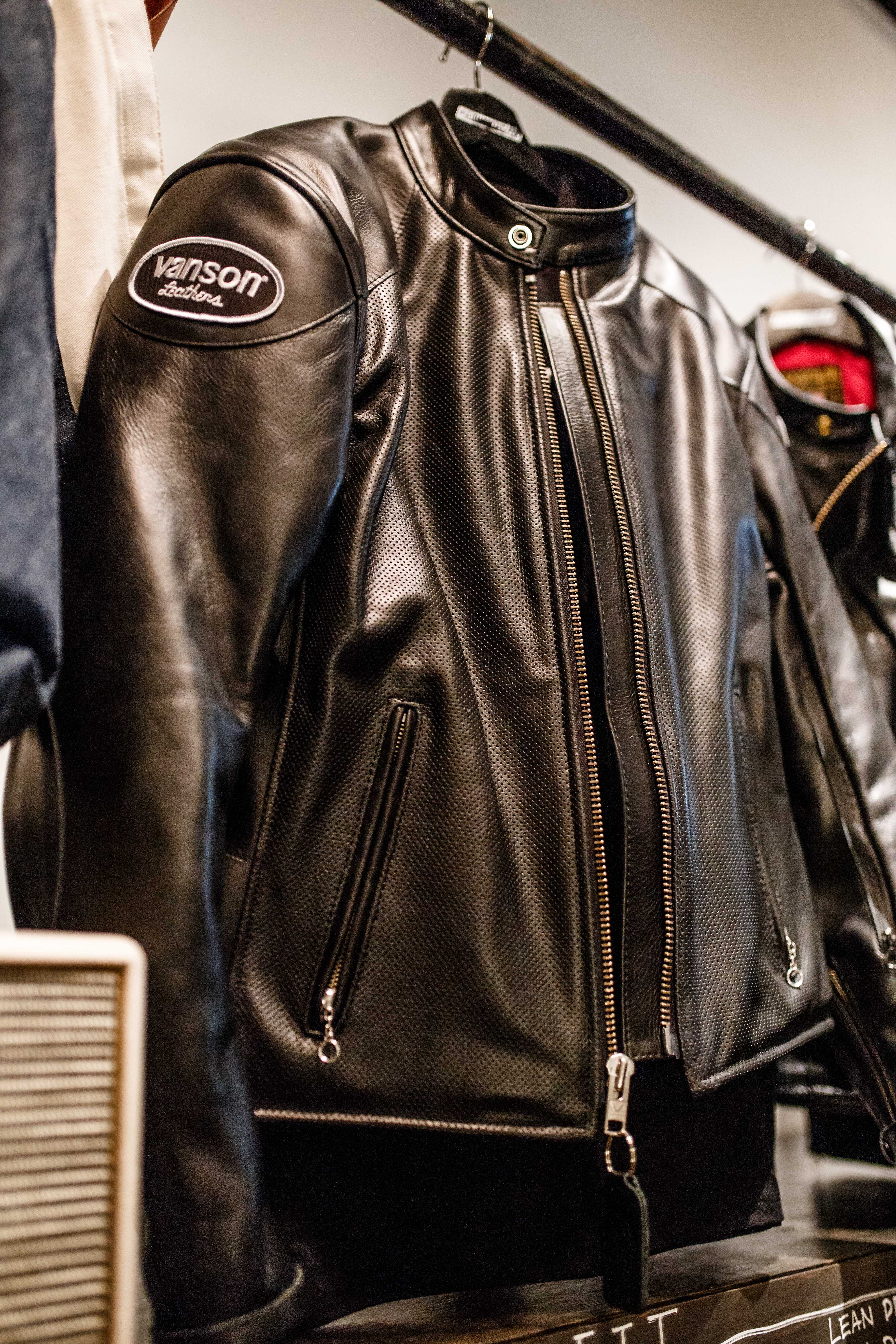 Vanson - DRAC - Perforated Z150 - Black - Image 5