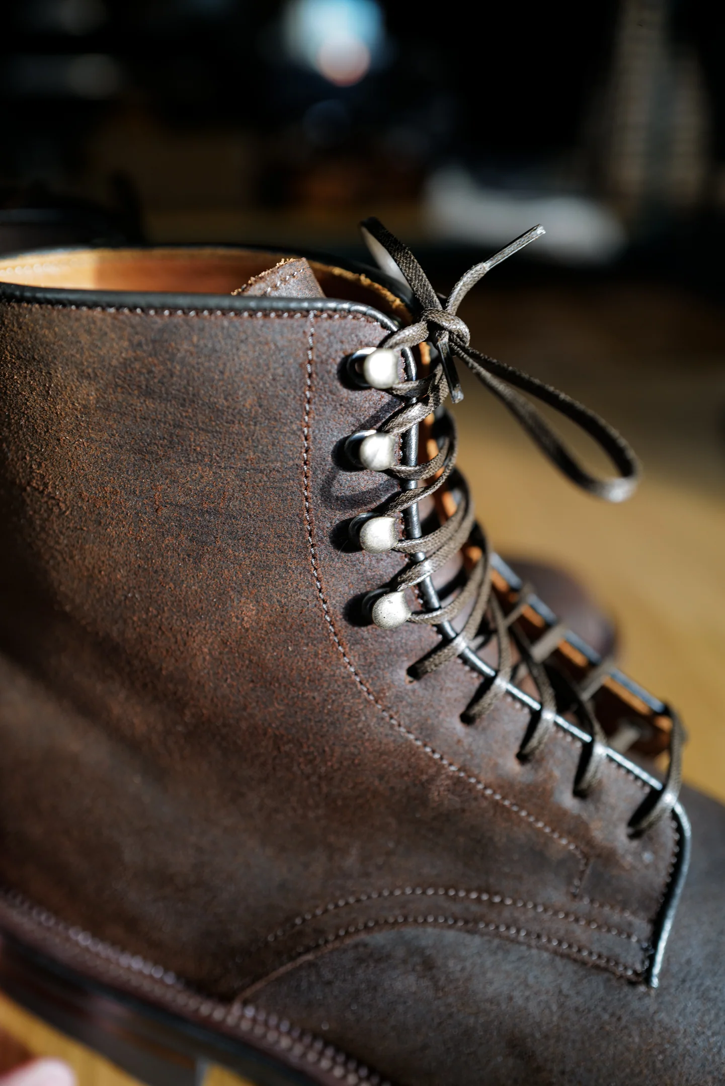 Viberg - Halkett Boot - Snuff Waxy Commander - Image 12