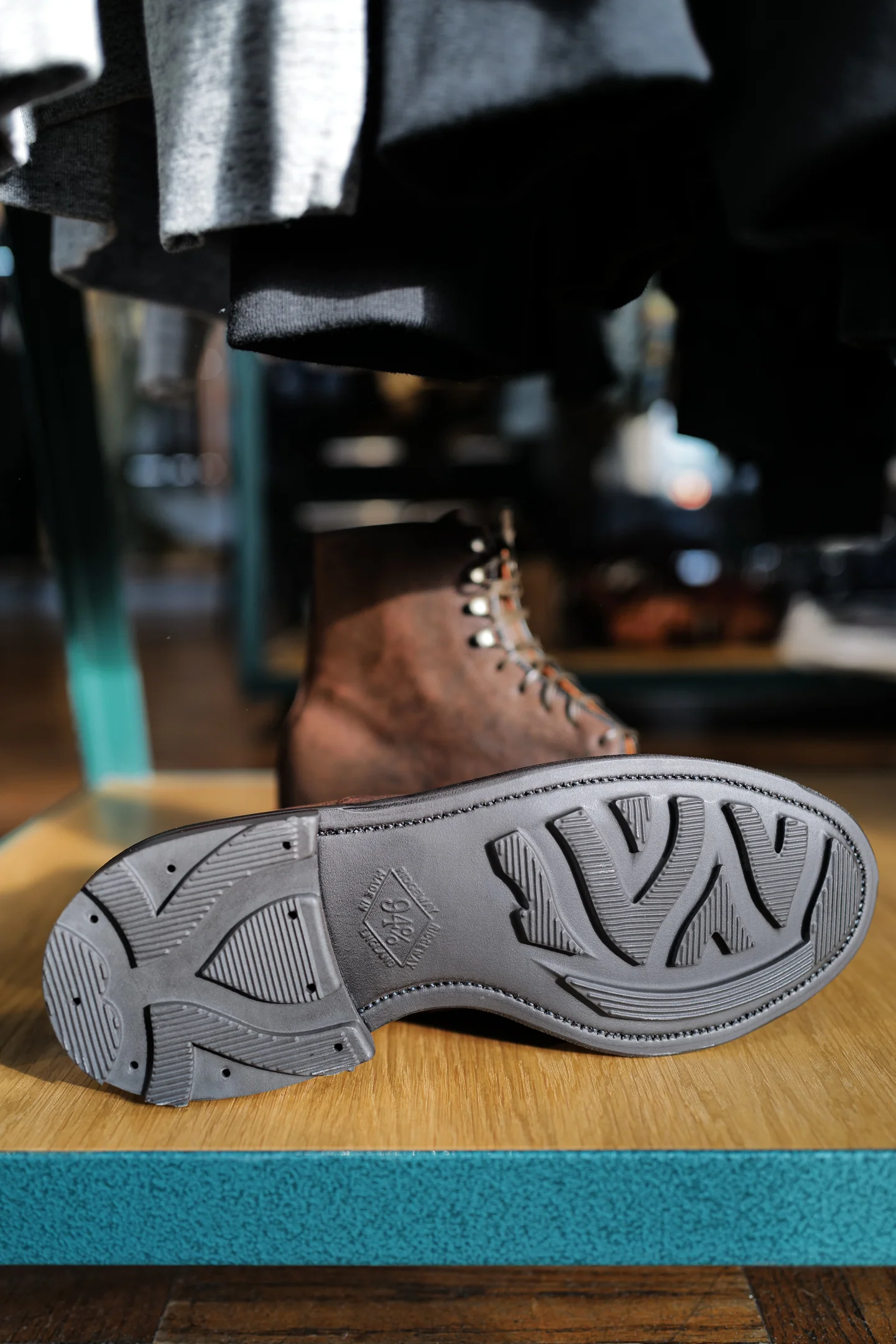Viberg - Halkett Boot - Snuff Waxy Commander - Image 14