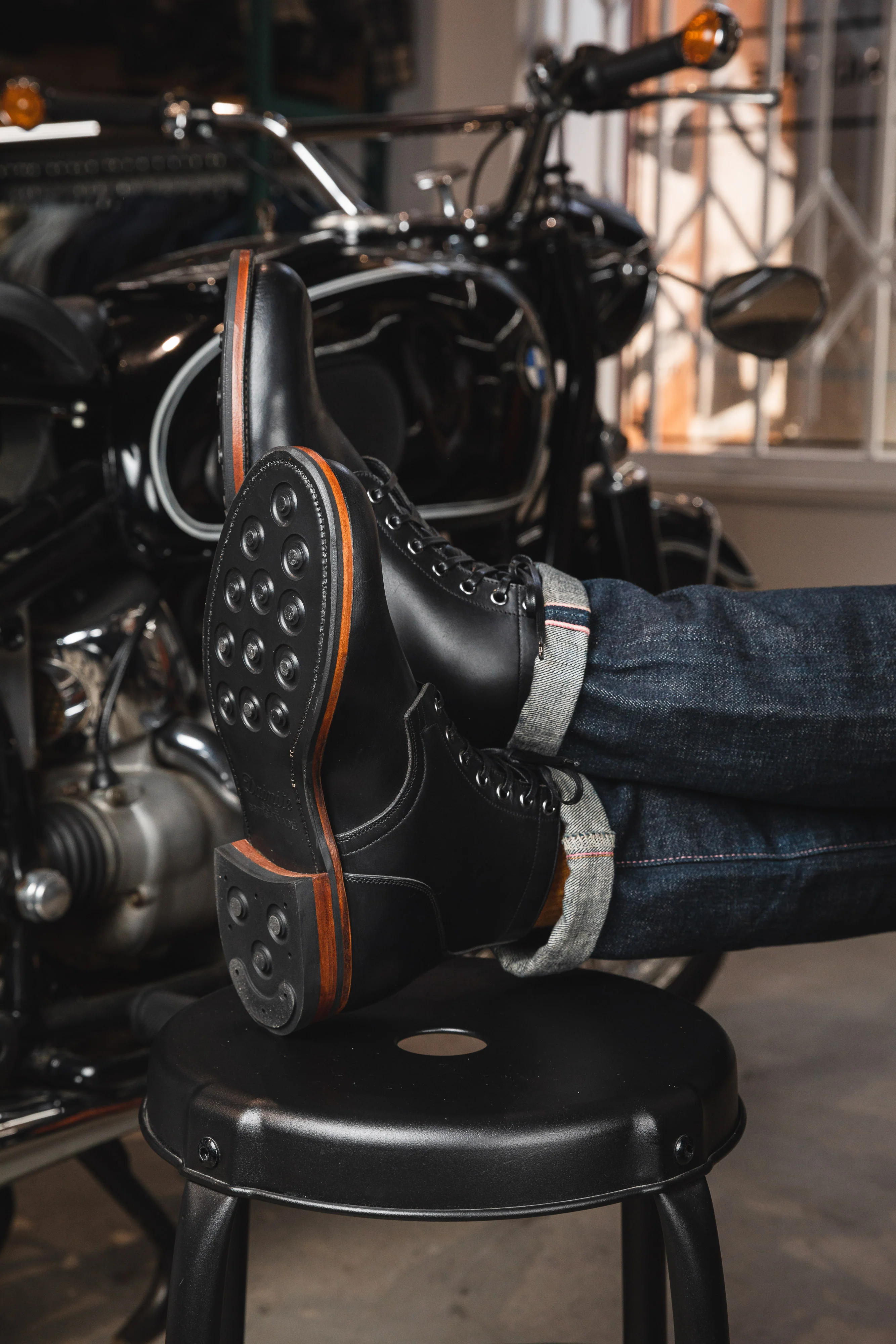 Viberg - Service Boot - 2030 Last - Black Chromexcel - Image 4