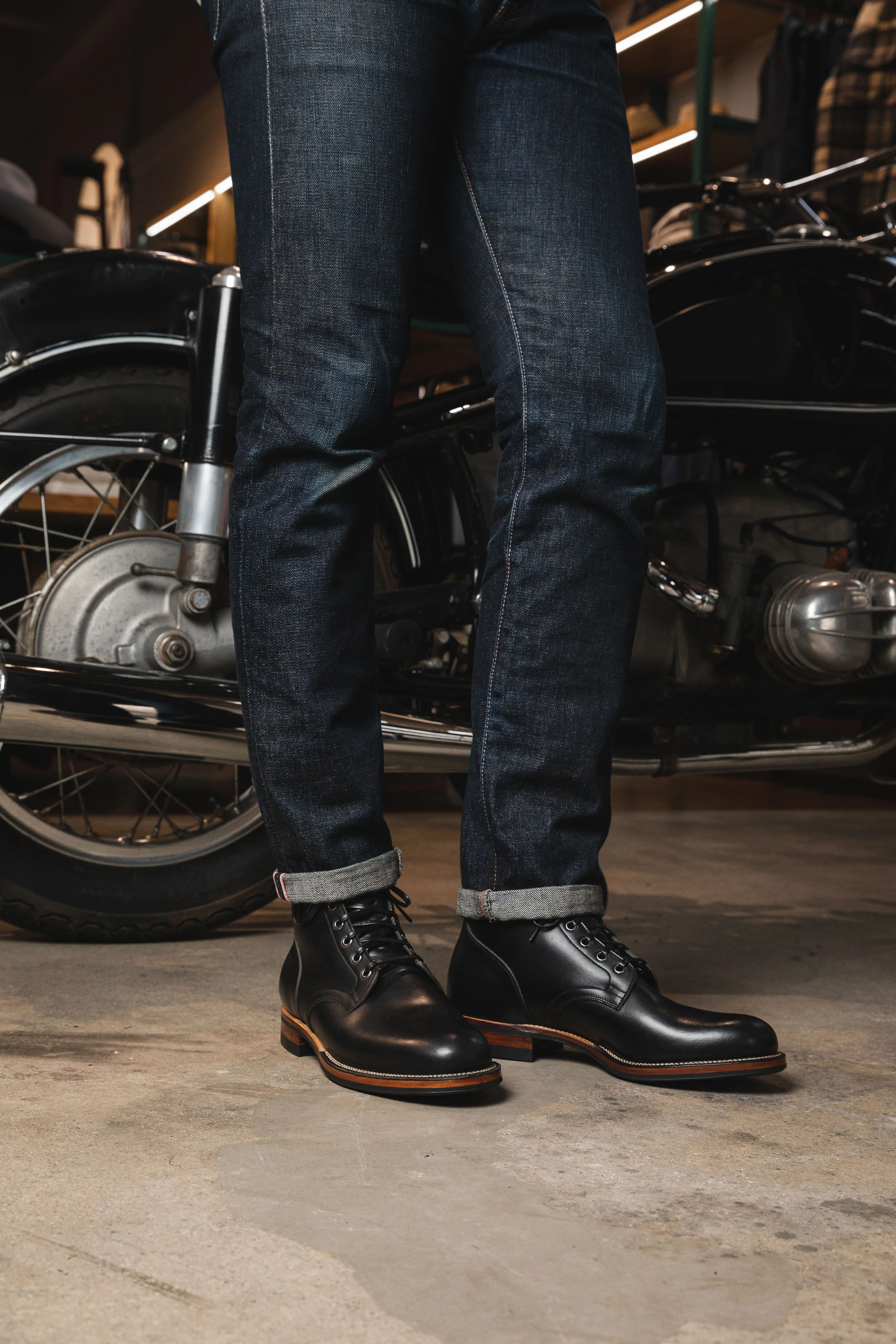 Viberg - Service Boot - 2030 Last - Black Chromexcel - Image 5