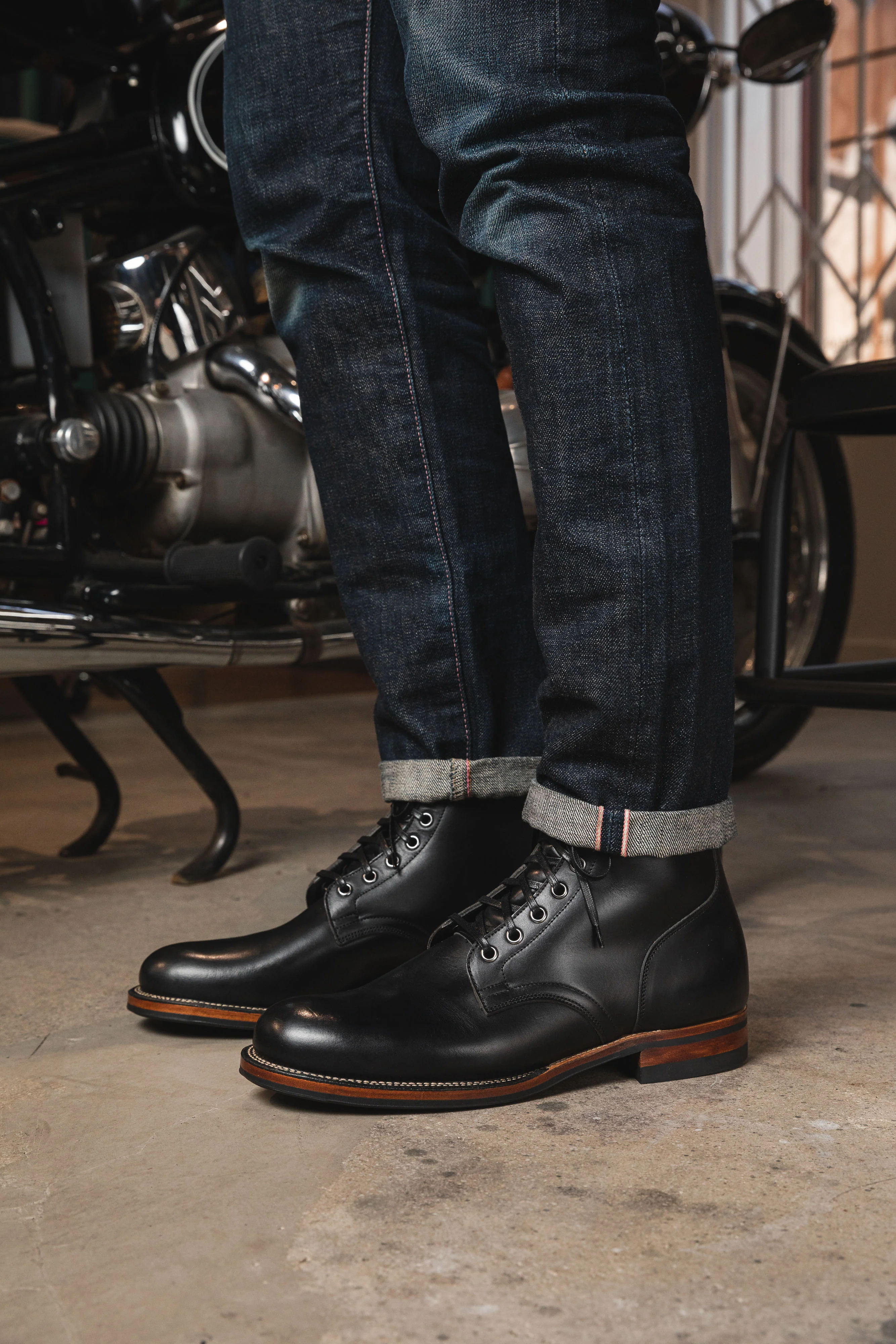Viberg - Service Boot - 2030 Last - Black Chromexcel - Image 6